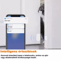 Nyitásérzékelő ajtóhoz/ablakhoz, ZigBee