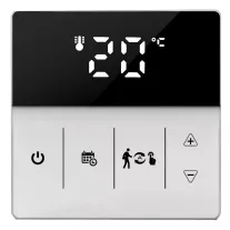 SMARTMOSTAT wifi termosztát, Fekete/Fehér