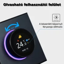 Beca termosztát, Víz- és Gázkazánhoz, WiFi, Fehér