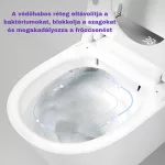 T9026 Okos Fali WC fehér