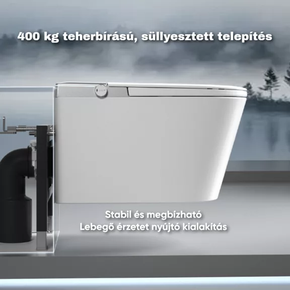 T9026 Okos Fali WC fehér