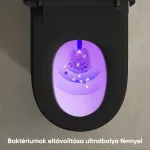 T9013 Okos Padlón Álló WC, fekete