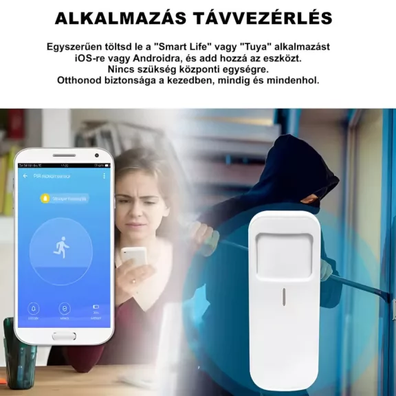 Mozgásérzékelő, WiFi