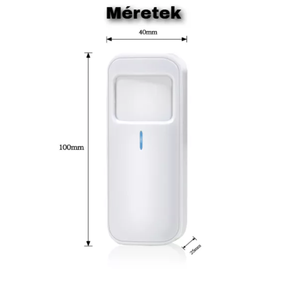808W mozgásérzékelő, RF, PIR
