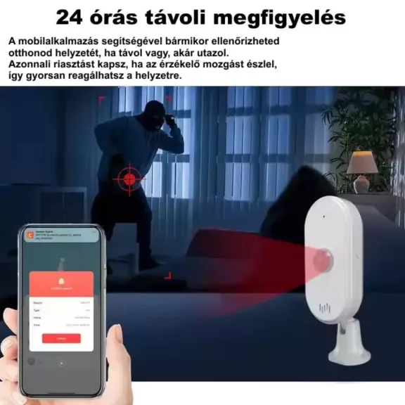 809W mozgásérzékelő, RF, PIR