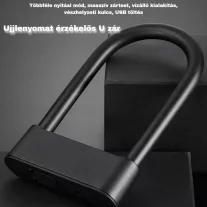 Okos kerékpárzár, Bluetooth, IP67, TTLock