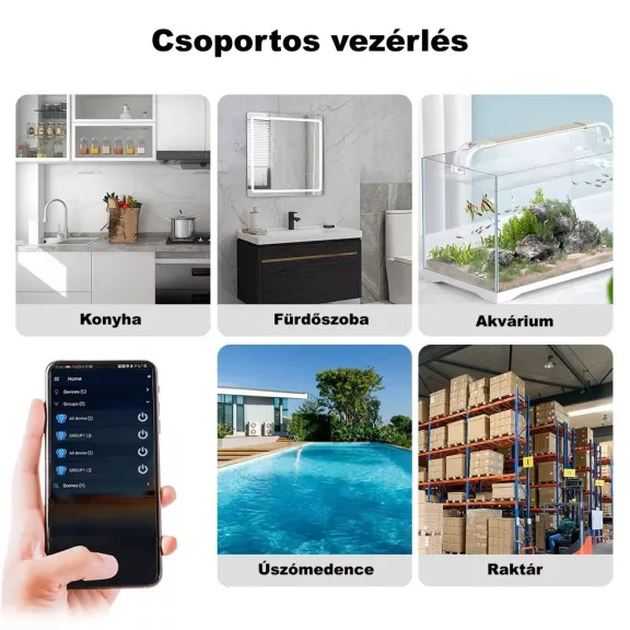 Vízszivárgás érzékelő, WiFi