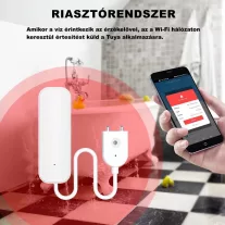 Vízszivárgás érzékelő, WiFi