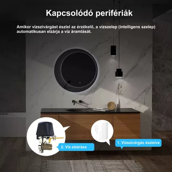 Vízszivárgás érzékelő, WiFi