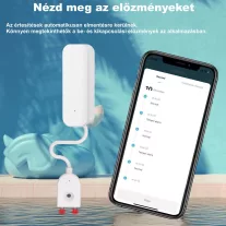 Vízszivárgás érzékelő (Szirénával), WiFi