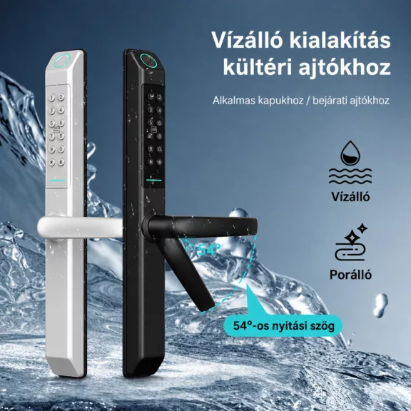 A213 FEHÉR okos kilincs, vízálló