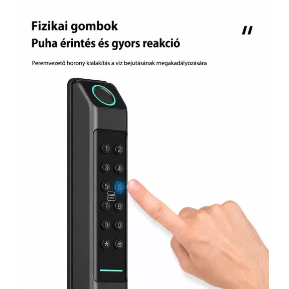 A213 FEHÉR okos kilincs, vízálló
