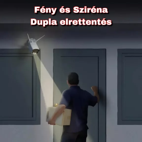 Biztonsági IP kamera, 5MP, WiFi