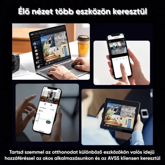 Biztonsági IP kamera, 5MP, WiFi