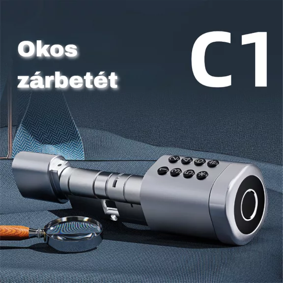 C1B okos zárbetét, 35-85mm ajtóvastagságig, vízálló