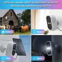 Biztonsági IP kamera, 3MP, WiFi
