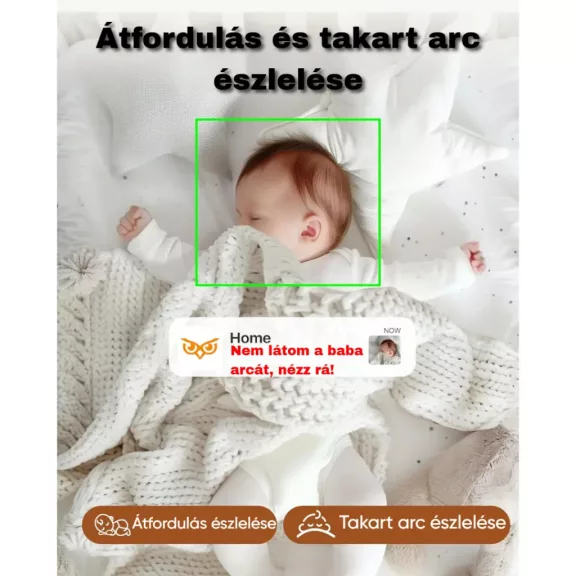 Okos IP Babakamera, WiFi, 4MP