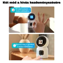 IP Okoskamera, WiFi, 6 MP, Dual kamera
