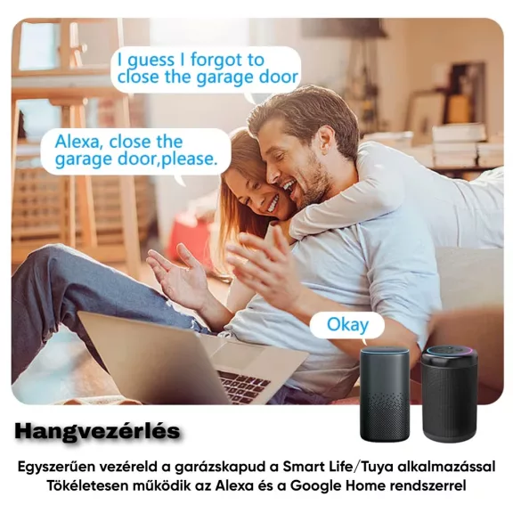 Garázskapu vezérlő