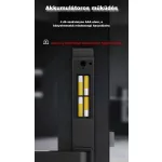 D13 FEKETE okos kilincs, vízálló