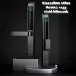 D13 FEKETE okos kilincs, vízálló