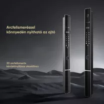 D2 FEKETE okos kilincs, AI arcfelismerés