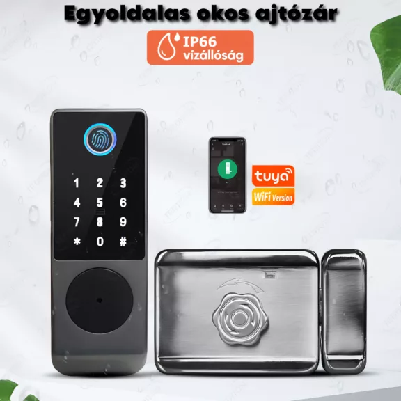 Okos Ráfordítós Zár, WiFi, IP66