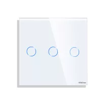 Tripla üveg érintőpanel üvegkerethez, fehér