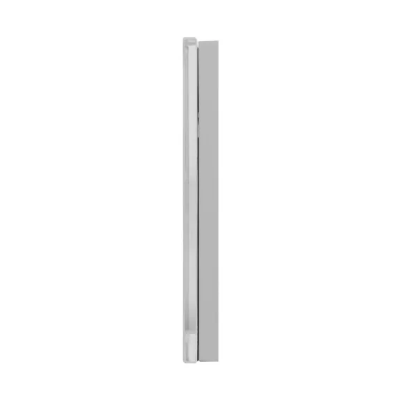 Egyes + egyes üveg érintőpanel, szürke
