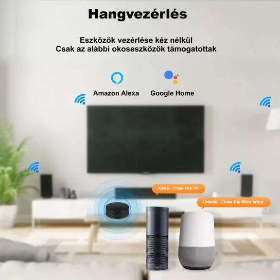 IR távirányító, WiFi