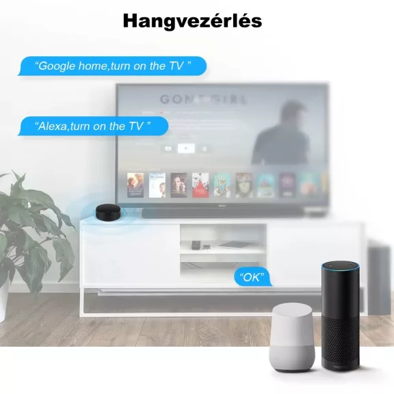 IR és RF távirányító, WiFi