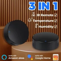   IR távirányító, hőmérséklet és páratartalom méréssel, WiFi