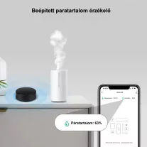   IR távirányító, hőmérséklet és páratartalom méréssel, WiFi