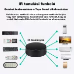 IR távirányító, hőmérséklet és páratartalom méréssel, WiFi