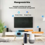 IR távirányító, hőmérséklet és páratartalom méréssel, WiFi