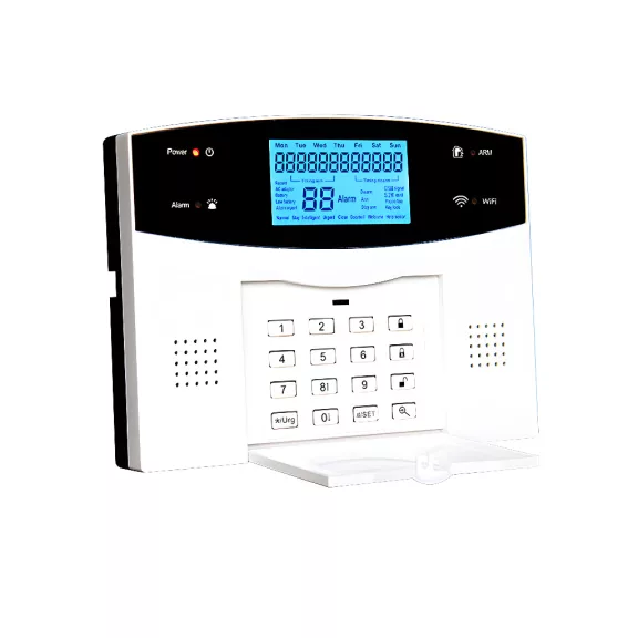 GSM+WiFi+PSTN riasztóközpont, nyomógombos