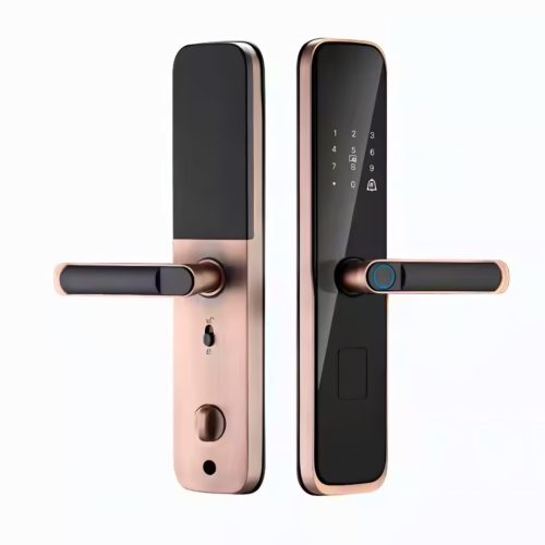 Okos kilincs, ujjlenyomat olvasó, Bluetooth, NFC kártya
