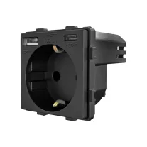 Aljzat modul, USB-A + C (20W)