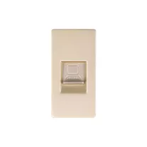 Internet aljzatmodul, Cat6 RJ45, ½-es