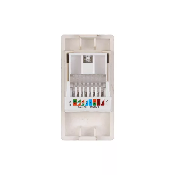 Internet aljzatmodul, Cat6 RJ45, ½-es