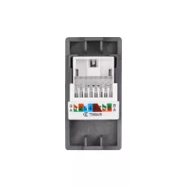 Internet aljzatmodul, Cat6 RJ45, ½-es