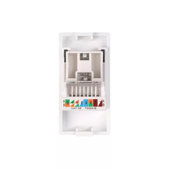 Internet aljzatmodul, Cat6 RJ45, ½-es