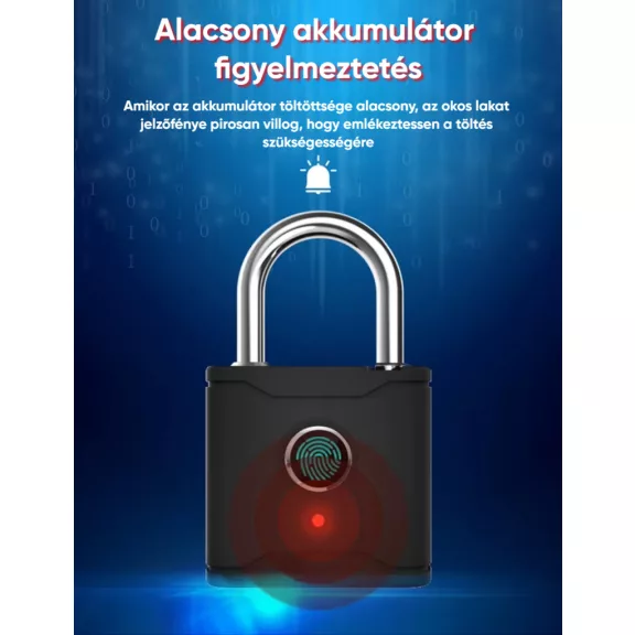 Okos lakat, IP65, TT-Lock