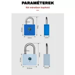 Okos lakat, IP65, TT-Lock