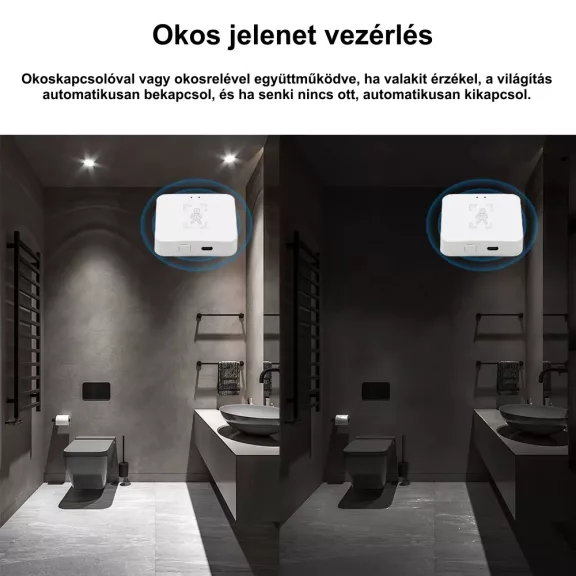 Mozgás érzékelő, WiFi, PIR szenzor