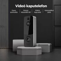DB2 Okos kapucsengő – vezeték nélküli WiFi kaputelefon Full HD kamerával