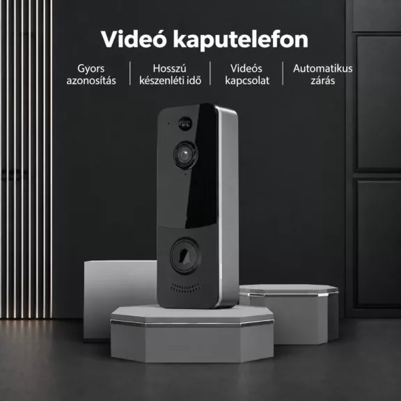 DB2 okos kaputelfon vezeték mentes szerelés DB2 okos kaputelfon vezeték mentes szerelés