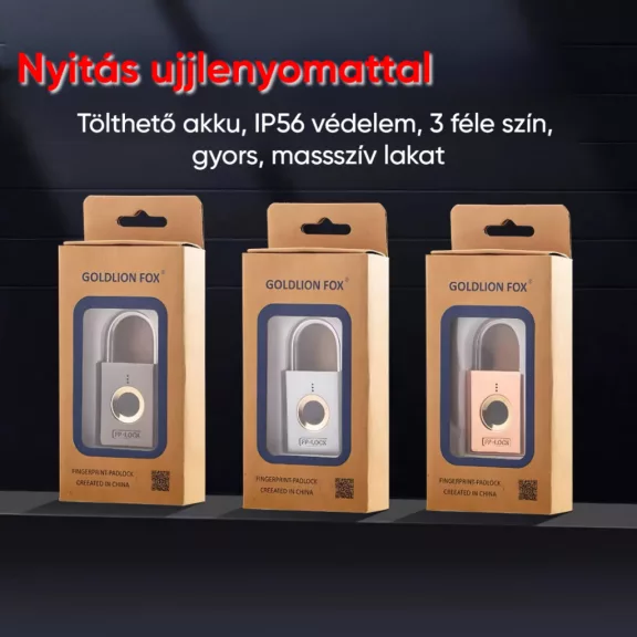 Okoslakat, Ujjlenyomatos nyitás