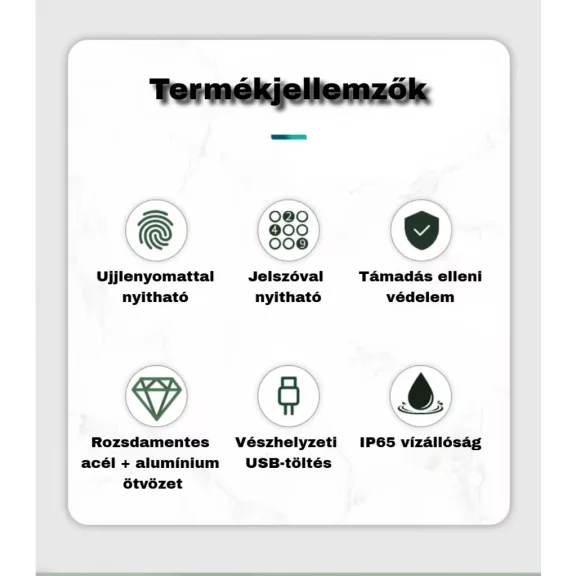 Okos lakat, Bluetooth, TT-Lock