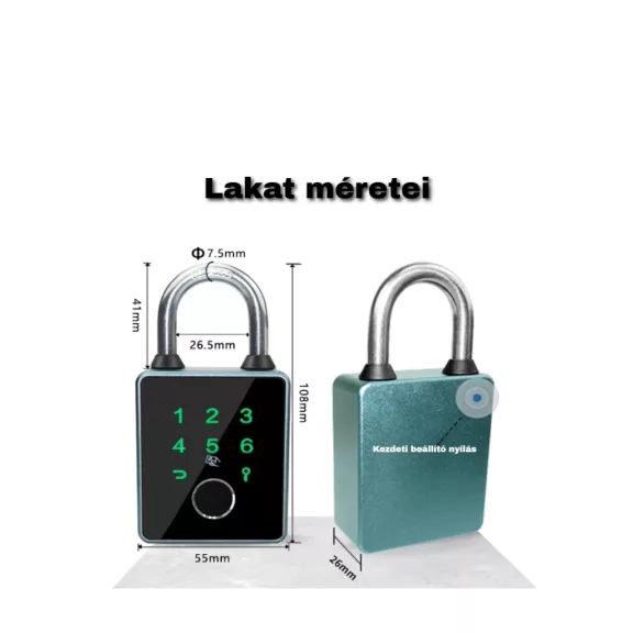 Okos lakat, Bluetooth, TT-Lock
